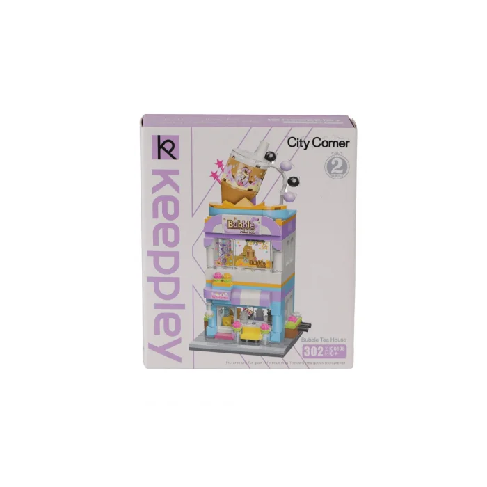 Kp0108 Keeppley Bubble Tea Kafe 302 Parça Block Oyuncak