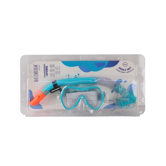 Kzld-ak301-121cs Maske Snorkel Set Ozel Cam 24