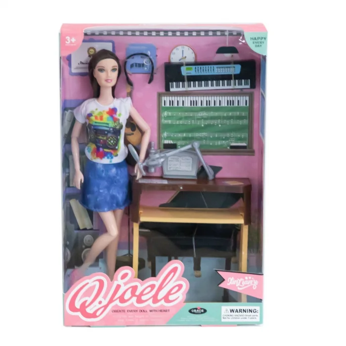 L5748k Piano Çalan Müzisyen Bebek -canem Oyuncak