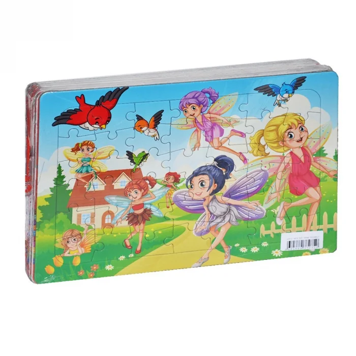 Lc073 Laço, Orta Boy Frame Boyamalı Puzzle 9 Model