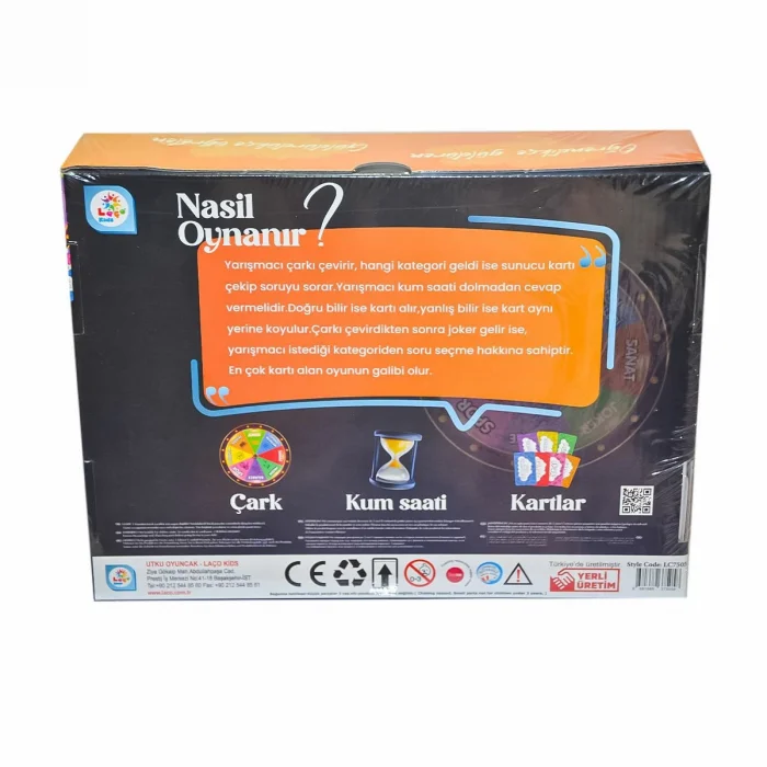 Lc7505 Bilgi Çarkı - Laço Kids - Utku Oyuncak