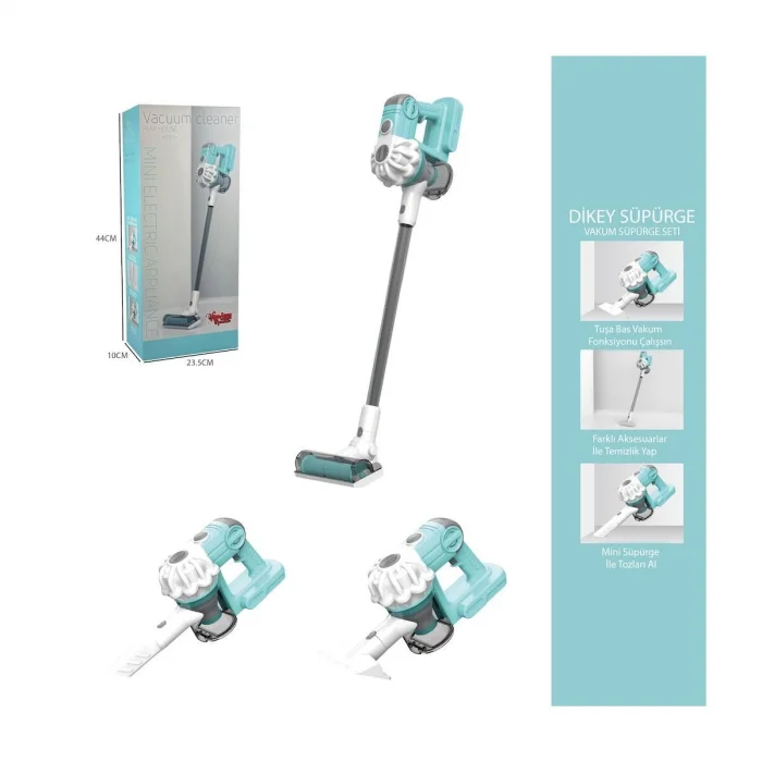 Ls8807Q Vardem Dikey Elektrik Süpürgesi  Kapalı Kutu Yeşil-gri  3 İn1