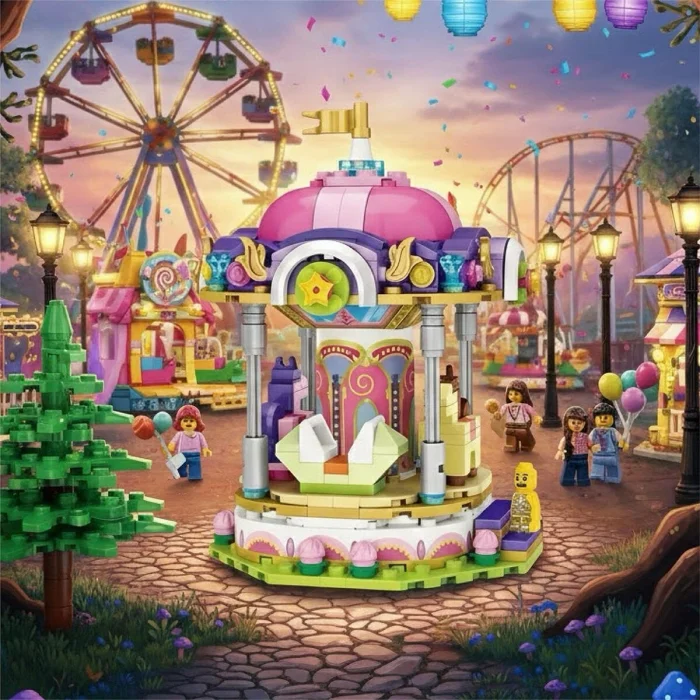 Lz-1720 Loz Atlı Karınca 442 Parça Block Oyuncak