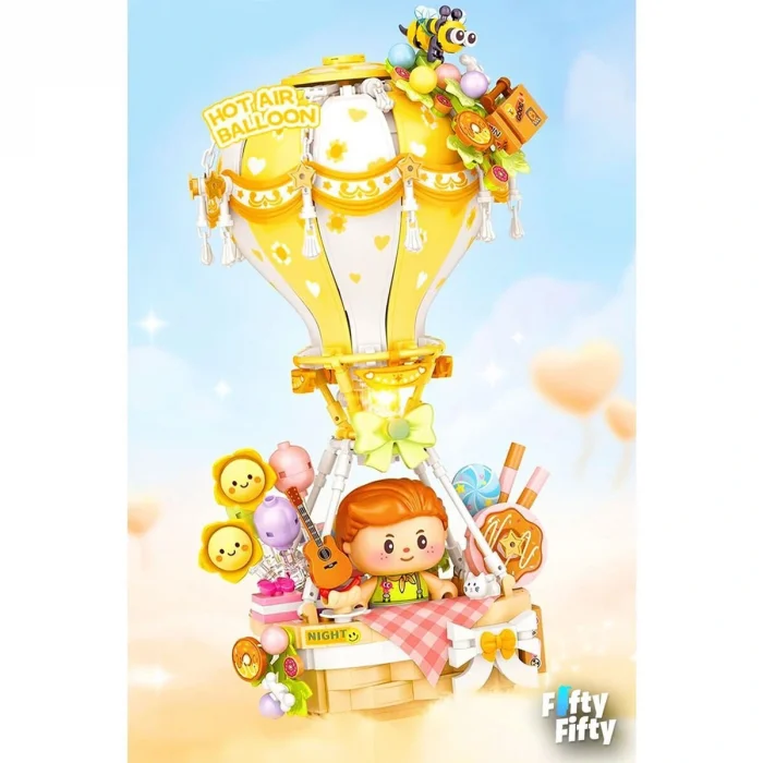 Lz-4113 Loz Sarı Hava Balonu 750 Parça Block Oyuncak