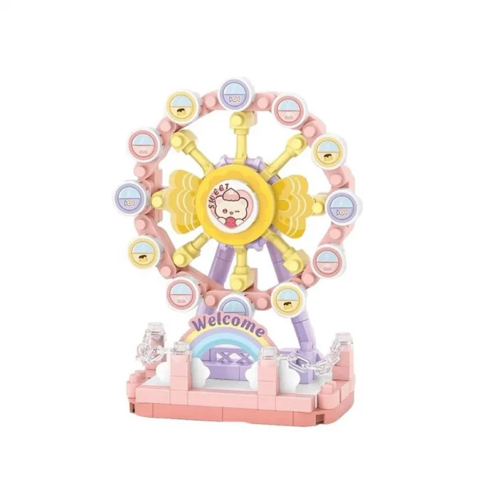 Lz-8631 Dönme Dolap 140 Parça Block Oyuncak Mini Poşet