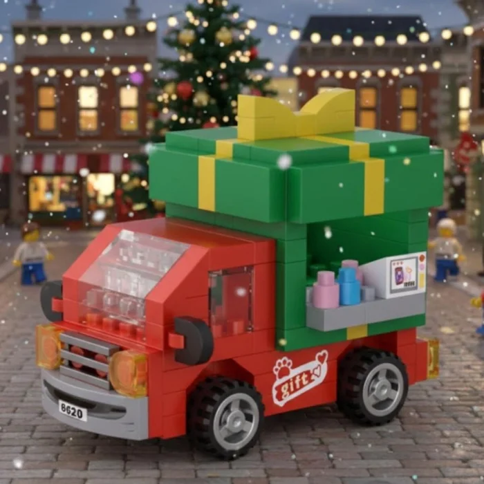 Lz-8637 Loz Hediye Arabası 180 Parça Block Oyuncak-mini Poşet
