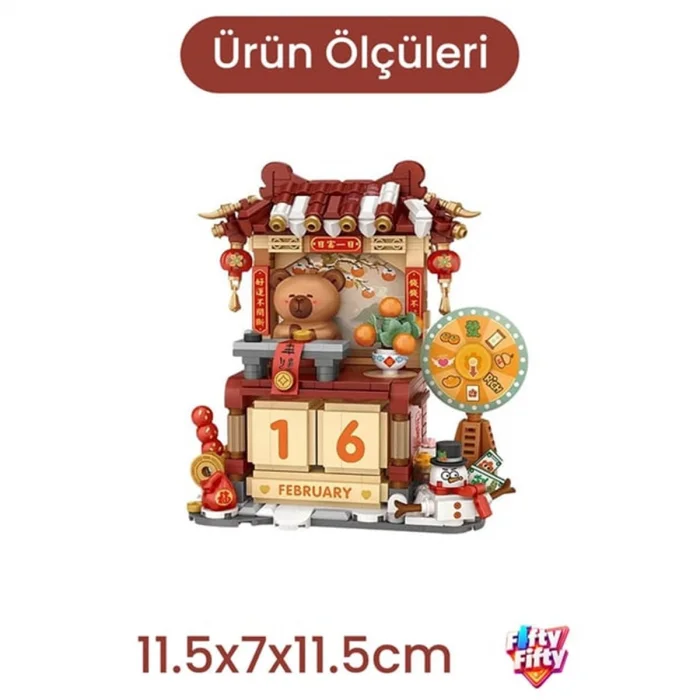 Lz4813 Loz Yeni Yıl Takvimi 631 Parça Block