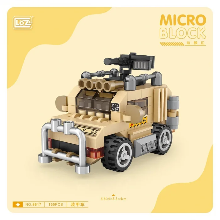 Lz8617 Loz Tank Blok Seti Mini Poşet- Vagon Life