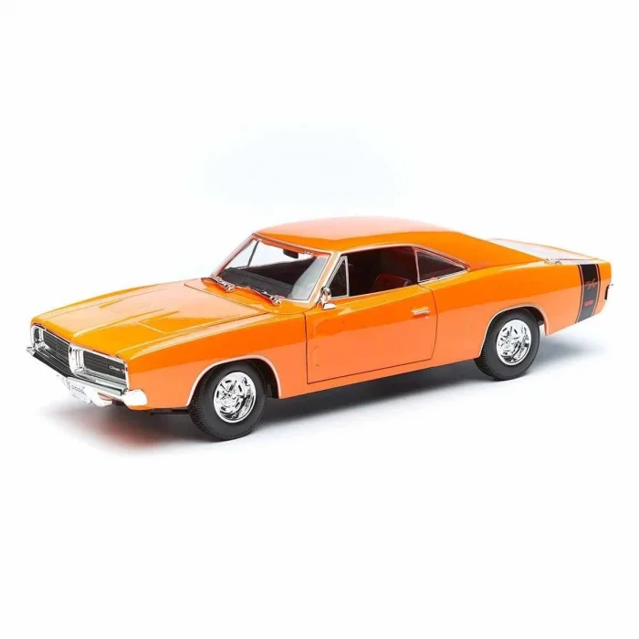 Maıs 31387 1969 Dodge Charger Rt 1: 18  Model Araba -necotoys
