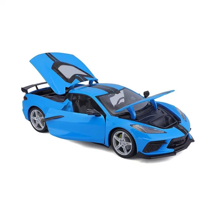 Maıs 31455 Maisto 1/18 2020 Model Chevrolet Corvette Stingray Coupe Model Araba