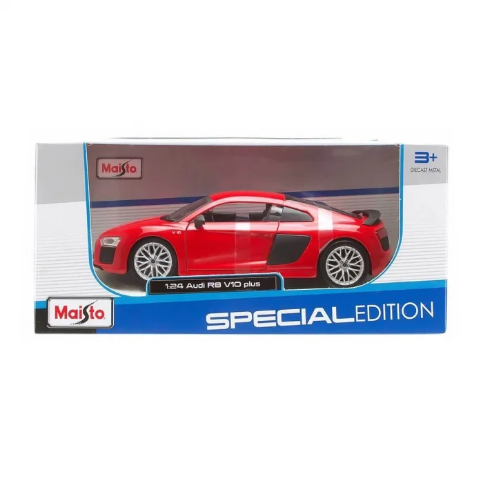 May31513 1:24 Maisto Audi R8 V10 Plus Model Araba -necotoys