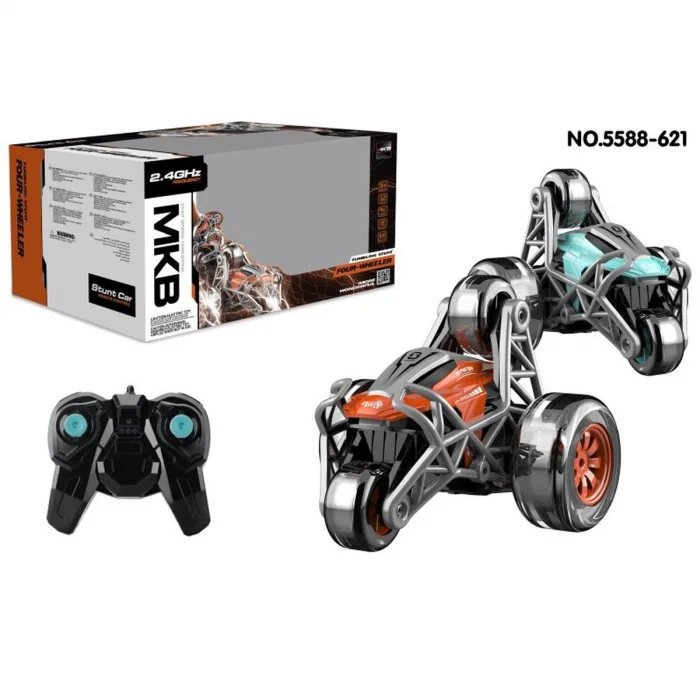 Mkb-5588-617 Kumandalı Şarjlı Four Wheeler  Stunt Car -vardem