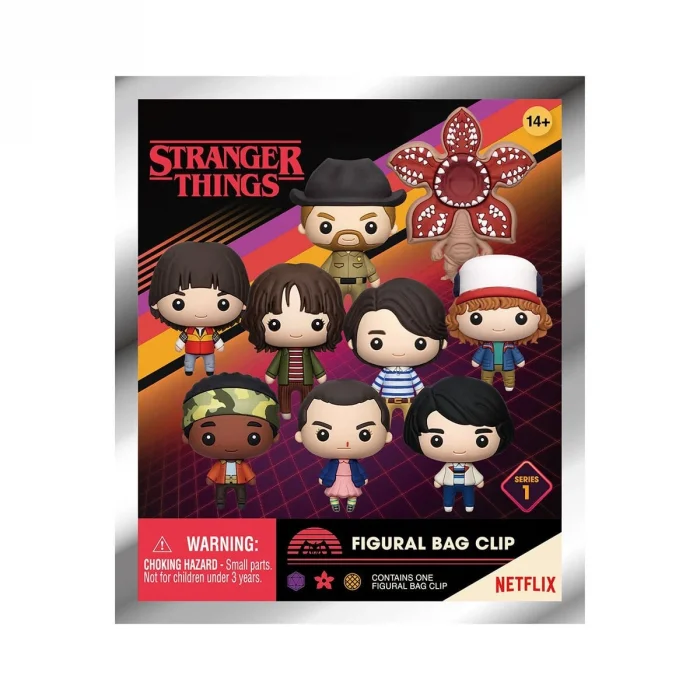 Mono32500 Monogram Stranger Things Klipsli Figür Seri 1 24lü Display