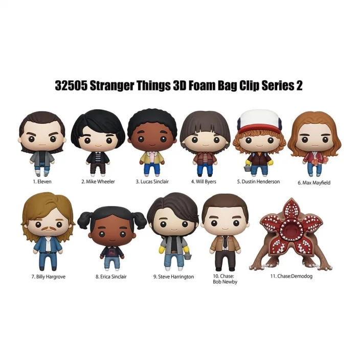 Mono32505 Monogram Stranger Things Klipsli Figür Seri 2 24lü Display