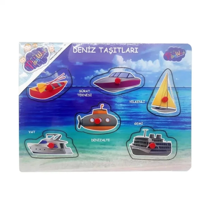 Ony-325-326 Ahşap Tutmalı Deniz Ve Hava Taşıtları