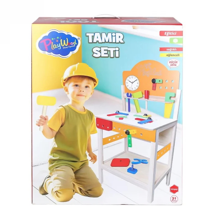 Ony-412 Ahşap Tamir Seti -onyıl Oyuncak