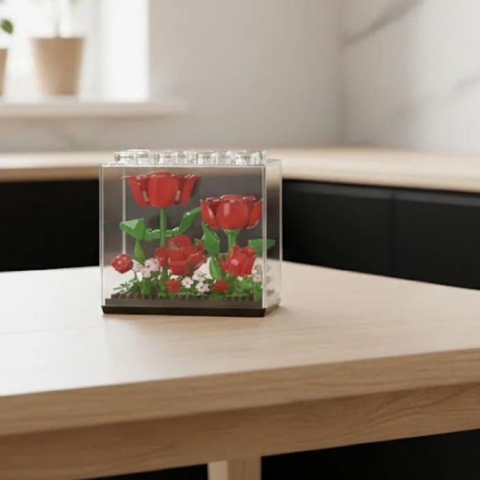 P2501 Panlos Gül Model 160 Parça Block Oyuncak