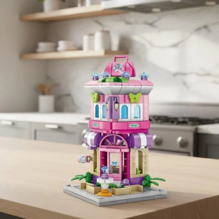 P657038 Panlos Çanta Dükkanı 266 Parça Block Oyuncak
