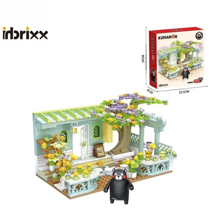 P880014 Panlos Çiçekçi Dükkanı 472 Parça Block Oyuncak