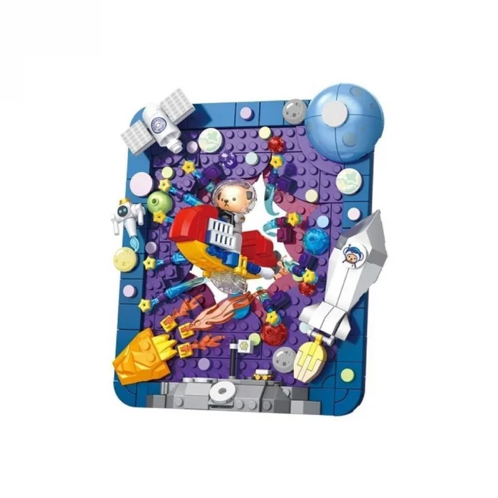 P881506 Panlos Teddy Uzay Aracı 368 Parça Block Oyuncak