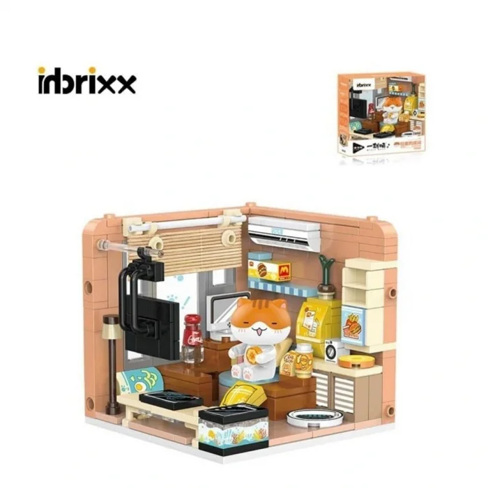 P885005 Panlos Kedi Evi 263 Parça Block Oyuncak