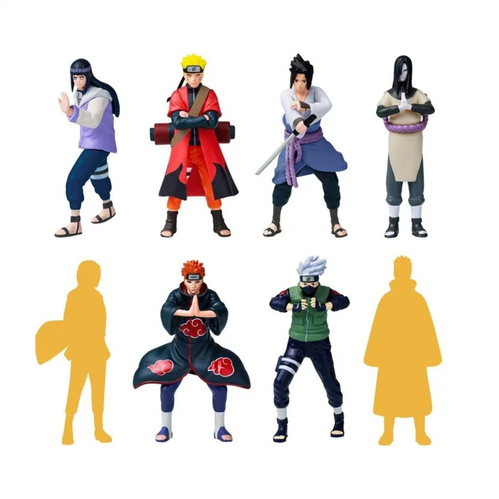 Pmı Nsh2070s Naruto 8li Koleksiyon Figür Seti Asorti