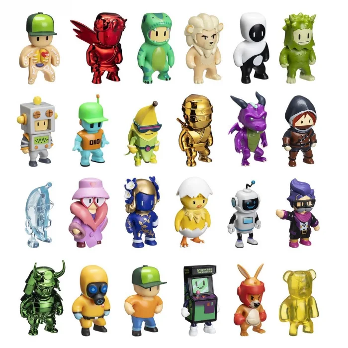 Pmı Sg2007 Stumble Guys Sürpriz Şapka 2 Figür 18li Display