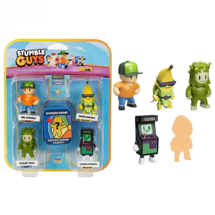 Pmı Sg2240 Stumble Guys Figür Seti 5li -necotoys