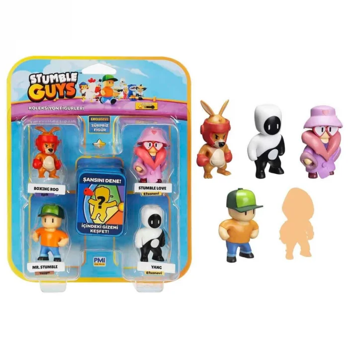 Pmı Sg2240 Stumble Guys Figür Seti 5li -necotoys