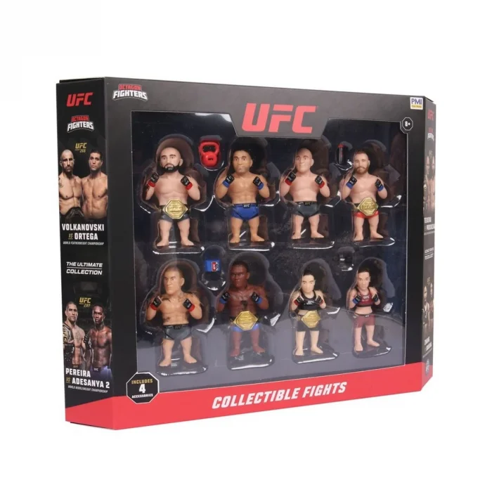 Pmı/ufc2070 Ufc Kafes Dövüşçüleri 8li Koleksiyon Figür Seti