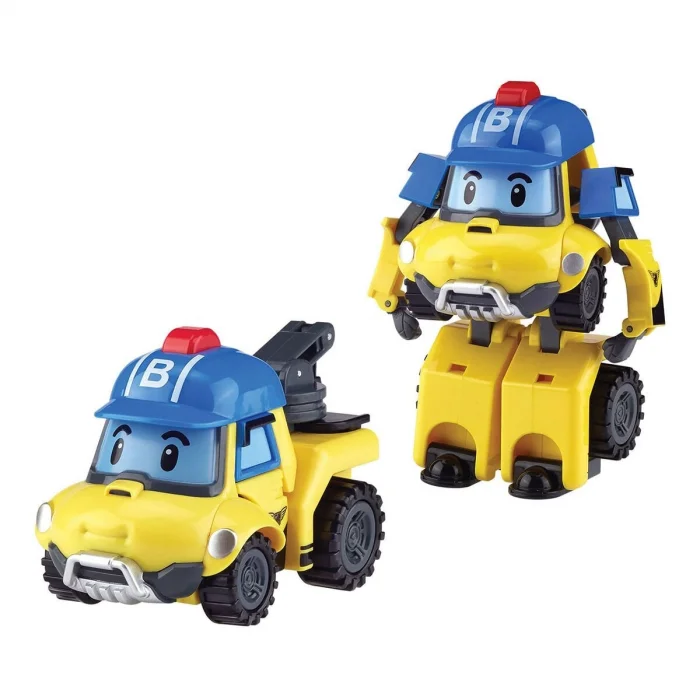 Polı Mrt-0655 Robocar Transforming Robot Figür Bucky