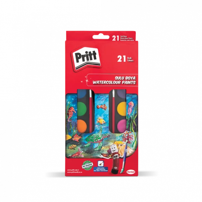 PRITT Sulu Boya 21 Renk
