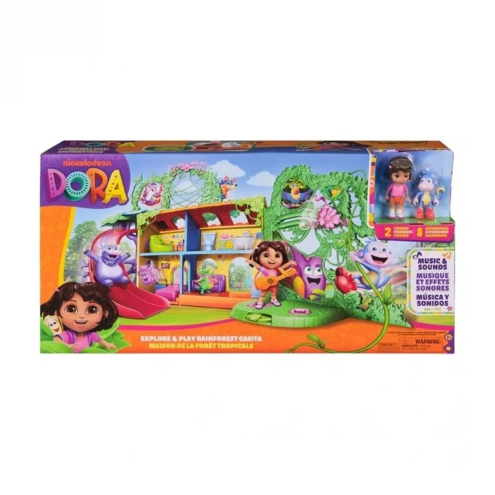 S00007656 Sun-spm-figür Oyun Set Dora Yağmur Ormanlarını Keşfet 2fgr.(dora)