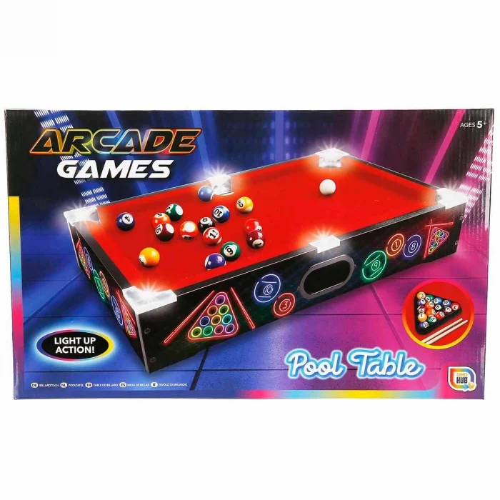 S00081428 Sun Rms M Üstü Bilardo 50x30 Cm Led Işıklı