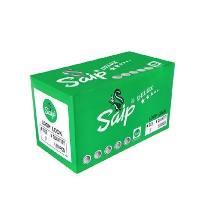 Saip 15 mm 10000 li Şeffaf Konfeksiyon Kılçık