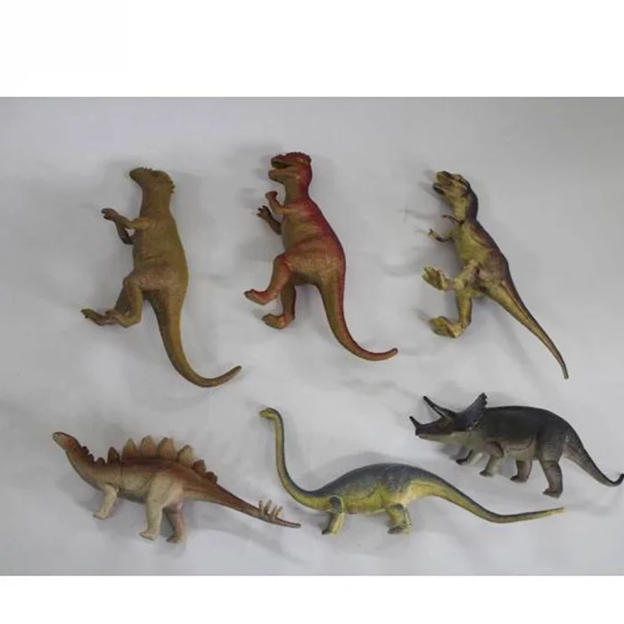 Sh-9001-vardem Poşetli 6pcs 8 İnch  Çiftlik Hayvan Ve Dinozor Set