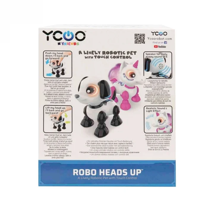 Sıl 88523 Silverlit Robo Heads Up Robot Evcil Hayvanlar -necotoys