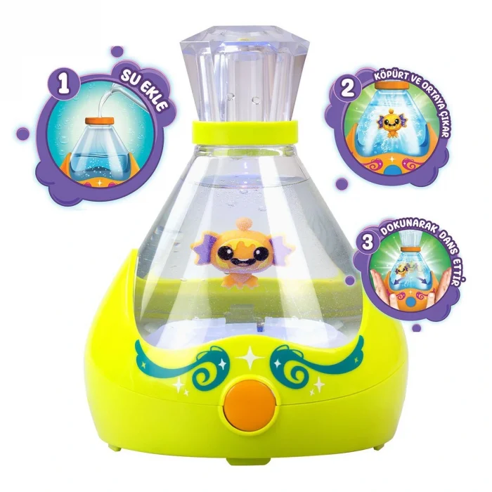 Sıl 89090 Fizzy Pets İnteraktif Oyuncak 12li Display