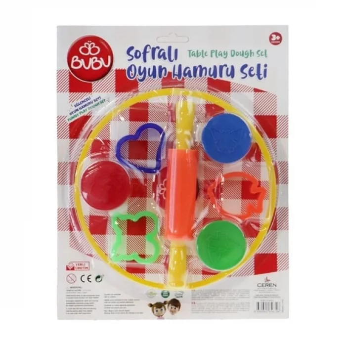 SOFRALI OYUN HAMURU SETİ (3x15GR.)