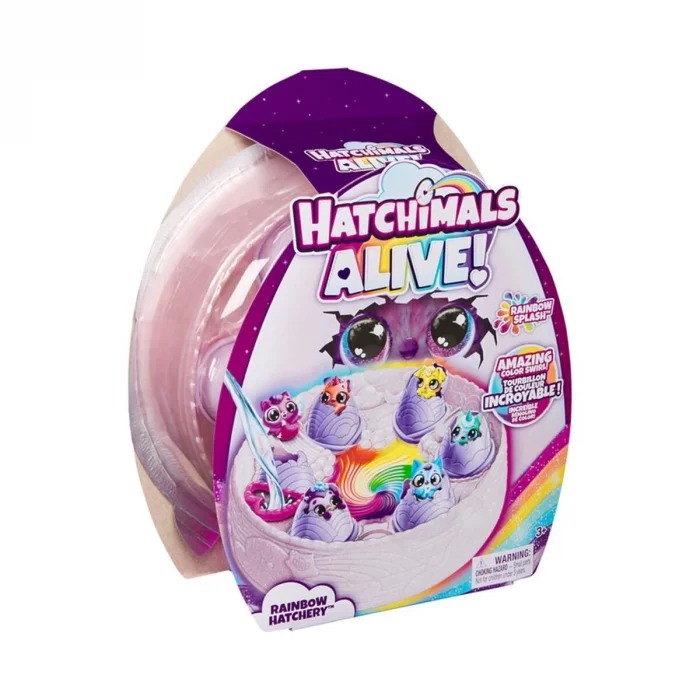 Spm-6070168 Egg Hatchimals Alive Rainbow Hatcery