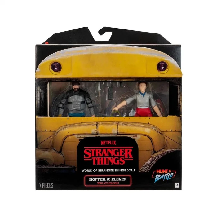 Strt 0002 Stranger Things Hopper Eleven İkili Aksiyon Figür Seti