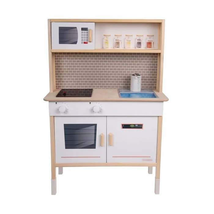 T1026 Ahşap Su Oyun Mutfağı Su Motorlu