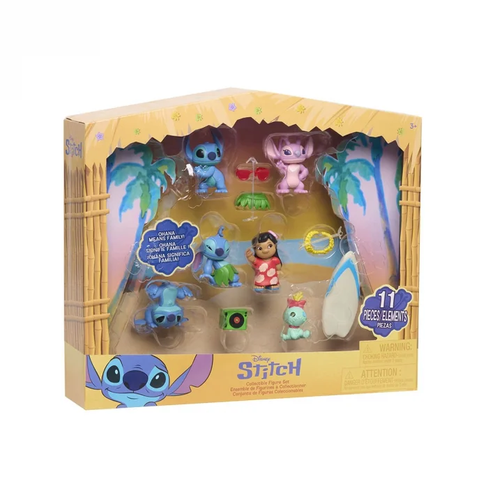 Ttc41000 Stitch 6lı Mini Figür Set