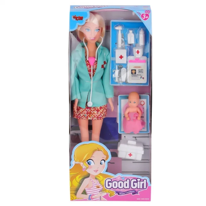 Wg-115225a Aksesuarlı Doktor Bebek 29 Cm -vardem
