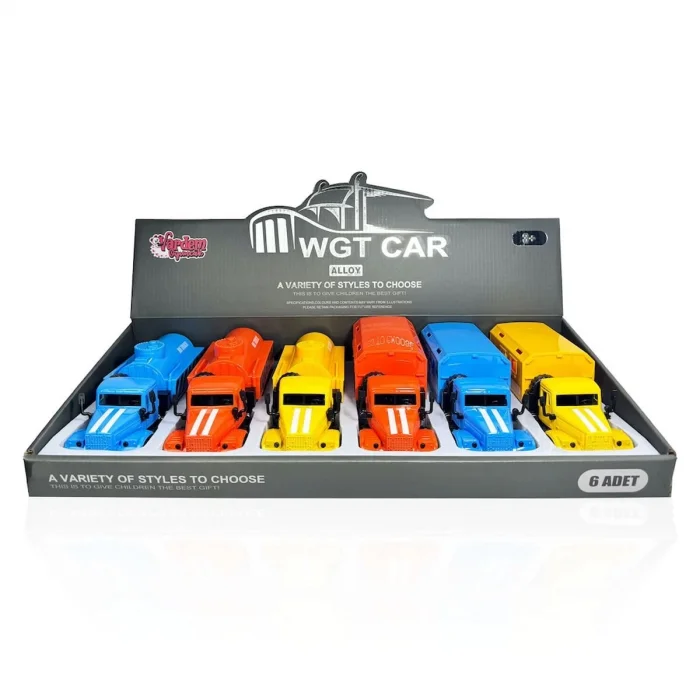 Wk-2217-6 Çek Bırak 1:50 Tanker Off Road -vardem Oyuncak