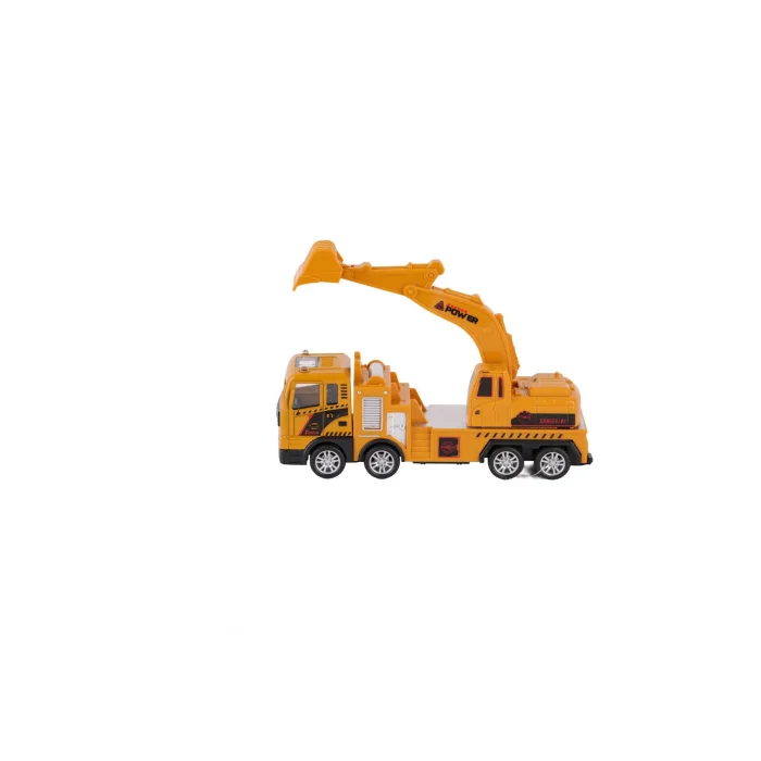 Yh-711-54a Sürtmeli Metal 1:50 Sarı Vinç Ve