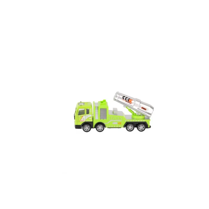 Yh-711-57a Sürtmeli Metal 1:50 Çöp Kamyonu
