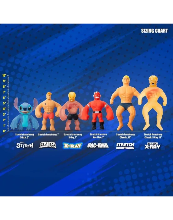 0095 Sun-bsf-figür Strech Armstrong Retro 25cm