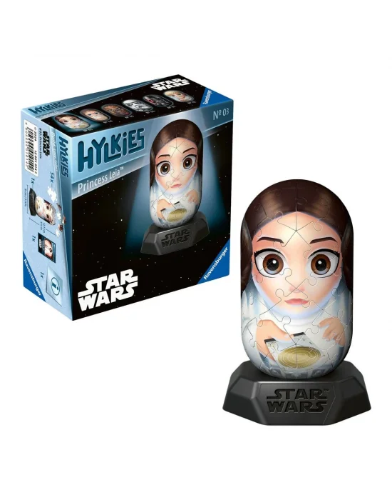 010142 Hylkies Star Wars - Prenses Leia 54 Parça Puzzle - No:03 - Ravensburger