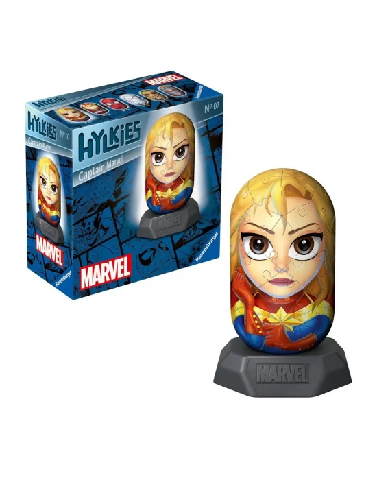 011569 Hylkies Marvel - Captain Marvel 54 Parça Puzzle - No:07 - Ravensburger